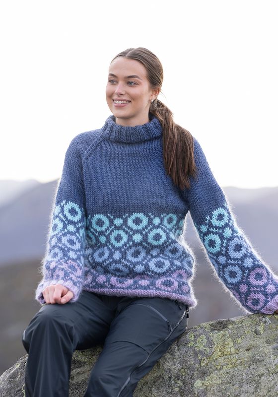 Soria genser jeansbå