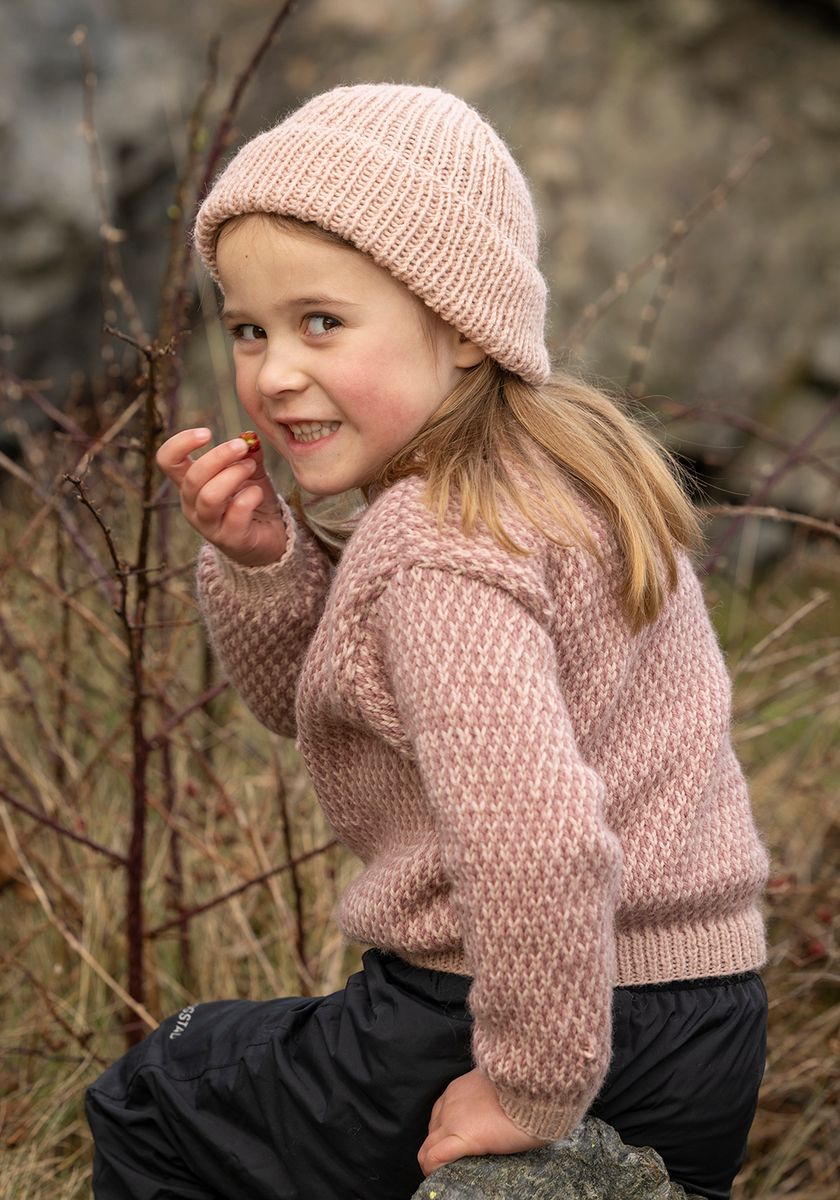 Himling genser pudderrosa